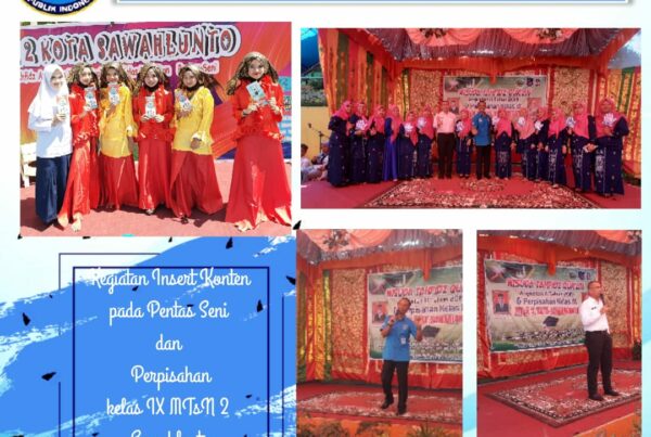 BNN MENGKAMPANYEKAN PENCEGAHAN NARKOBA MELALUI KEGIATAN INSERT KONTEN PADA KEGIATAN PENTAS SENI SEKALIGUS PERPISAHAN KELAS IX MTsN 2 SAWAHLUNTO