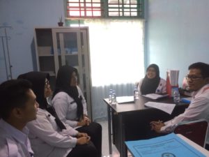 Kunjungan Tim penilaian Klinik Pratama BNN Kota Sawahlunto