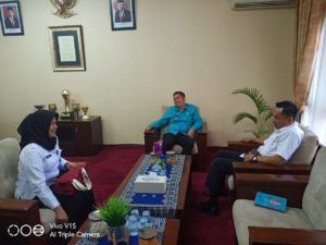 Kepala BNN Kota Sawahlunto melakukan kunjungan silaturahmi ke Walikota Sawahlunto