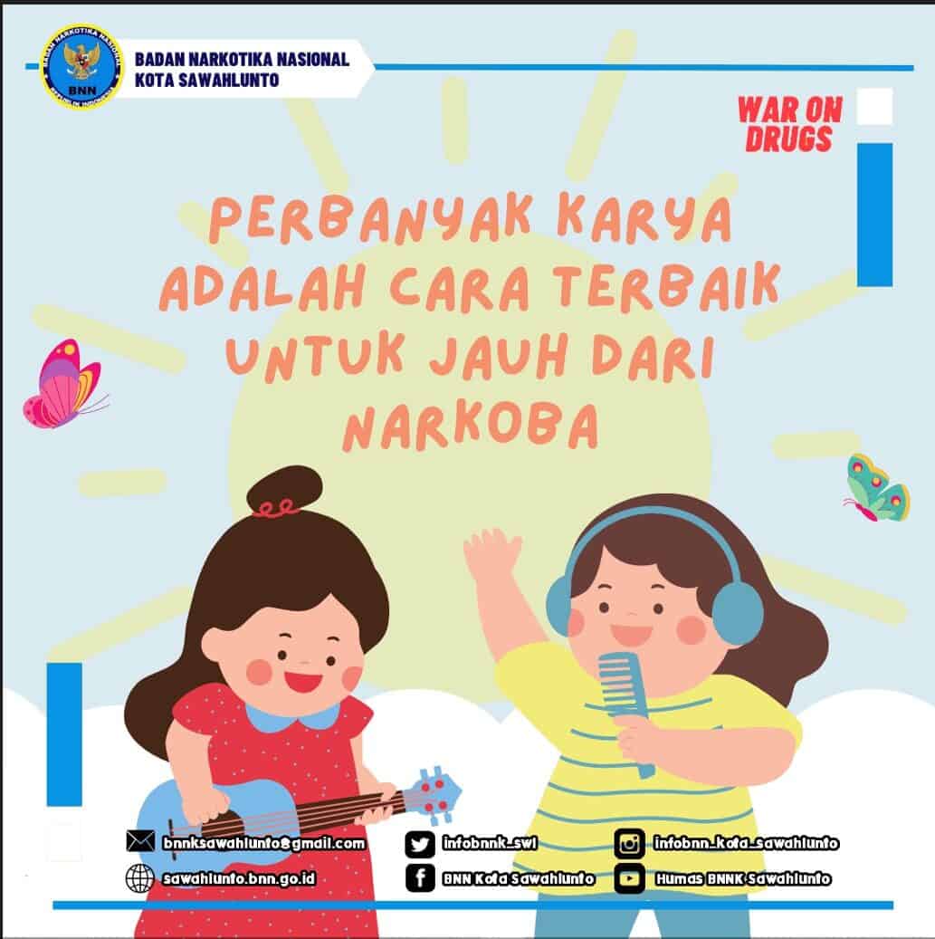 PERBANYAK KARYA ADALAH CARA TERBAIK UNTUK JAUH DARI NARKOBA Konsep Otomatis