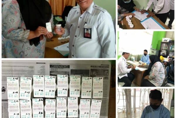 Pemberdayaan Masyarakat Anti Narkoba melalui Test Urine Kepada Pegawai Kantor Kementerian Agama Kota Sawahlunto